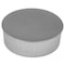 Imperial Mfg Imperial 6 in. D Galvanized Steel Crimped Pipe End Cap GV0735 - alternate 5
